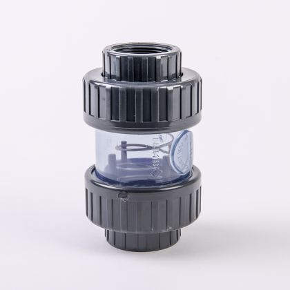 PVC-U Clear Spring Check Valves | Add to Enquiry